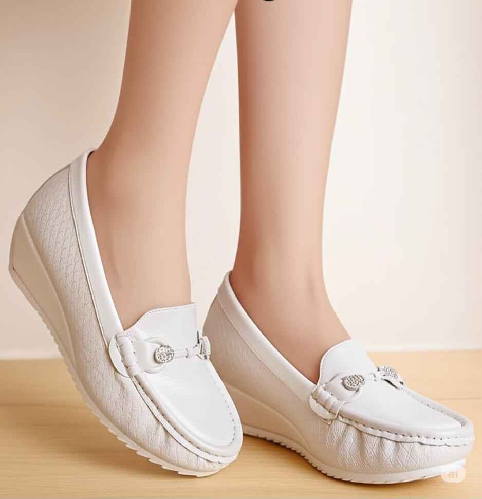 Clara S Elevate Wedge Loafers