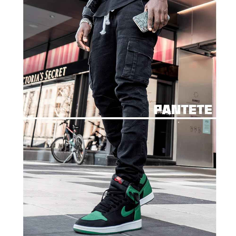 Streetwear Style Skinny Cargo pants