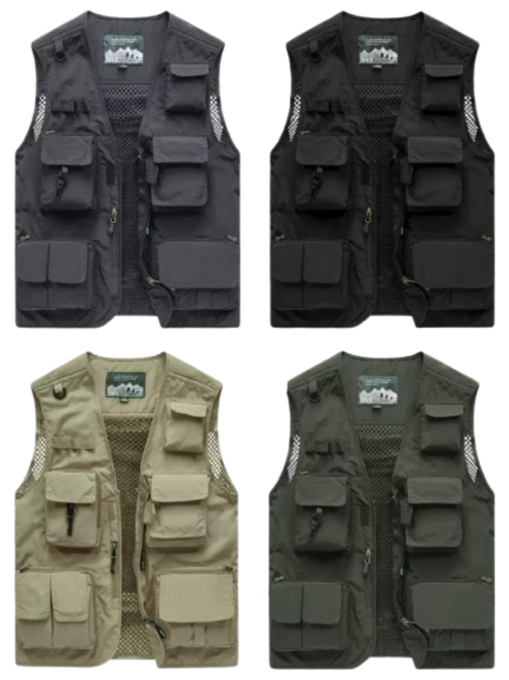 Versatile Multi Pocket Outdoor Utility Vest