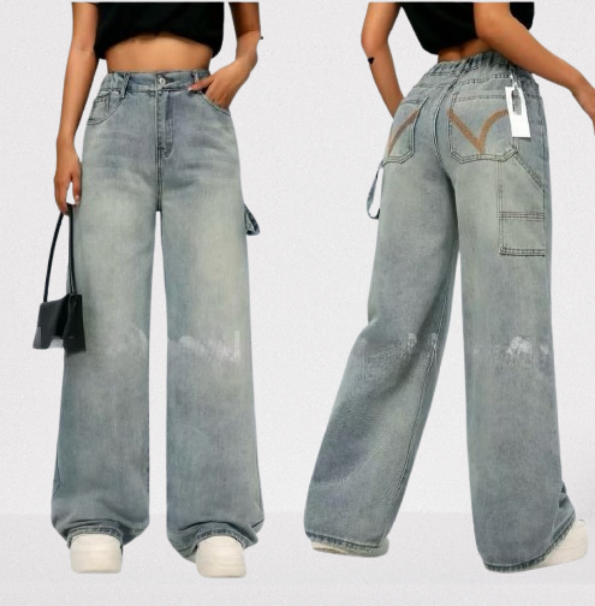 Vintage washed Baggy Jeans