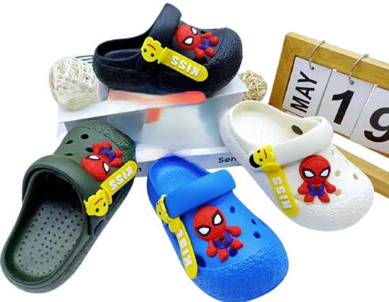 Spider Hero Kiddies Clogs