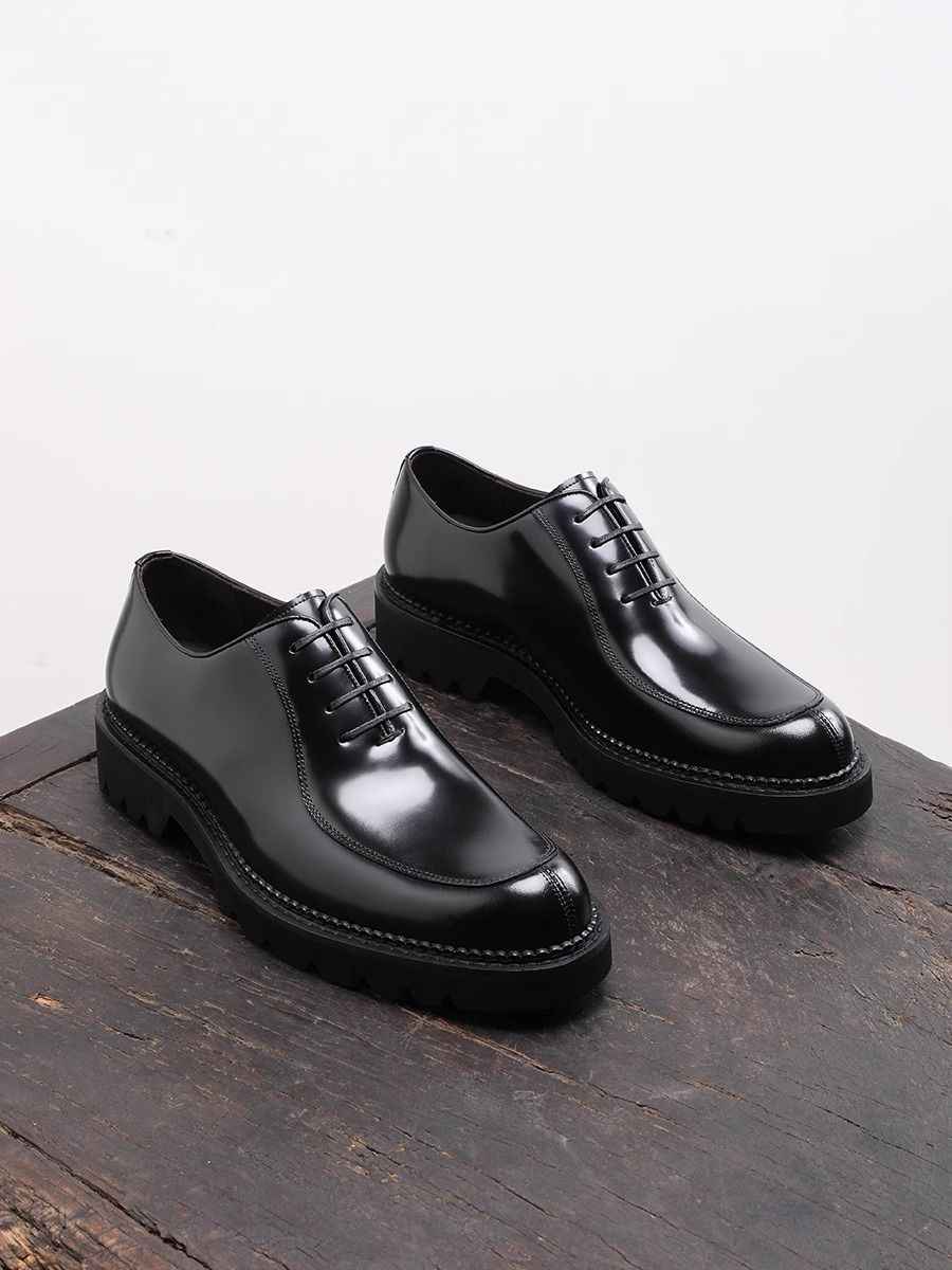 Iron Gloss Rugged Derby formal shoes