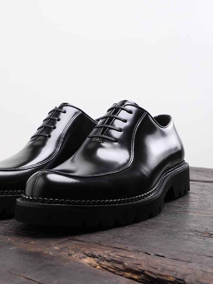 Iron Gloss Rugged Derby formal shoes