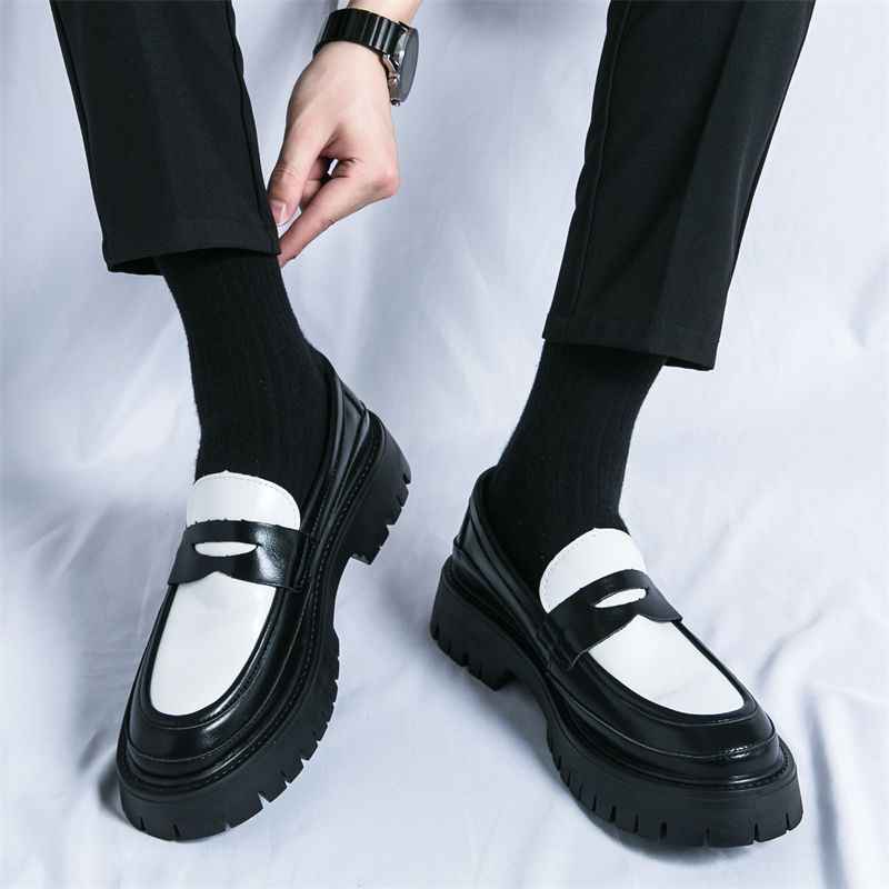 Monochrome Chunky Loafers