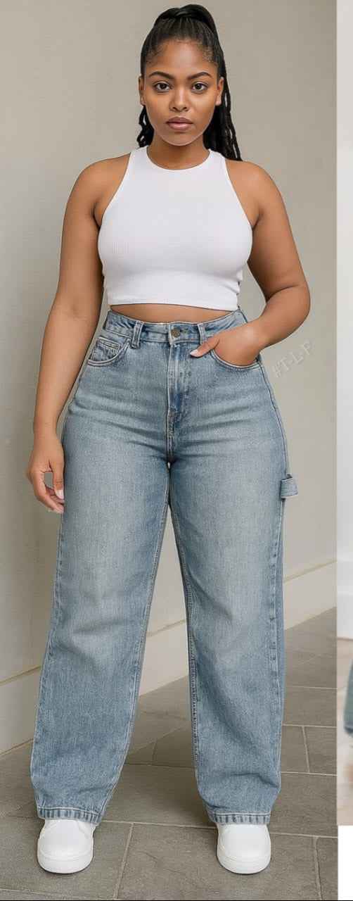 Vintage washed Baggy Jeans