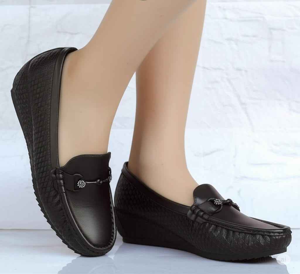 Clara S Elevate Wedge Loafers