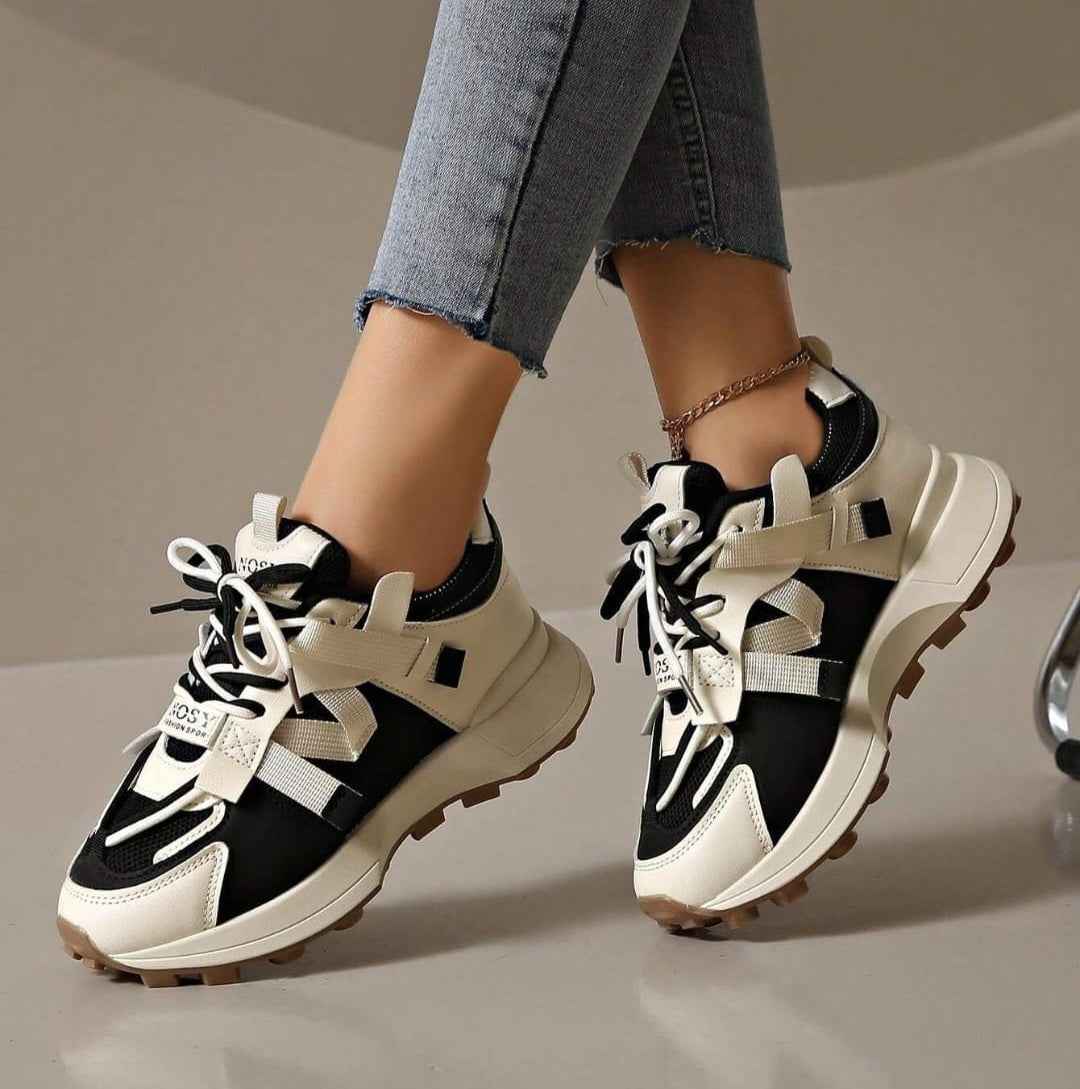 Momentum Chunky Sneakers – Monochrome Mix
