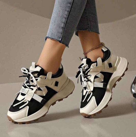 Momentum Chunky Sneakers – Monochrome Mix