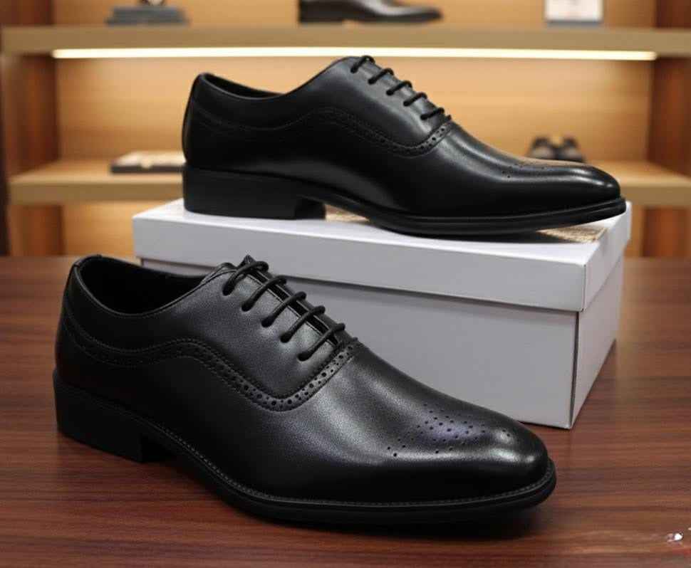The Classic Brogue Oxford Men's Formal Shoes