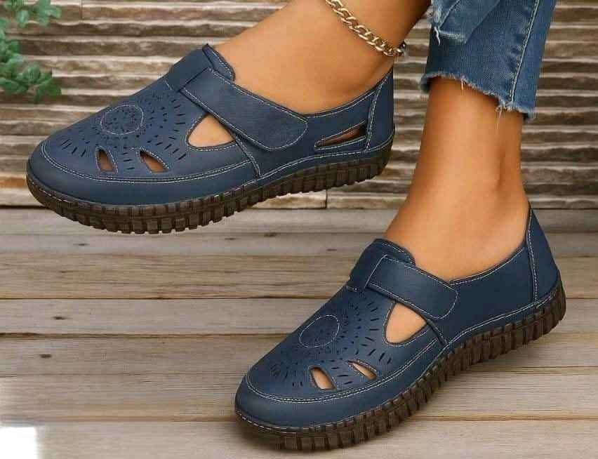 BreezeFlex Perforated Slip-On Loafers