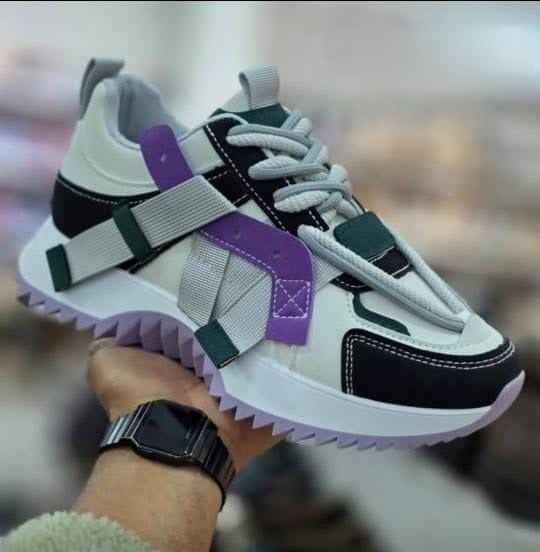 Multicolor Chunky Sneakers