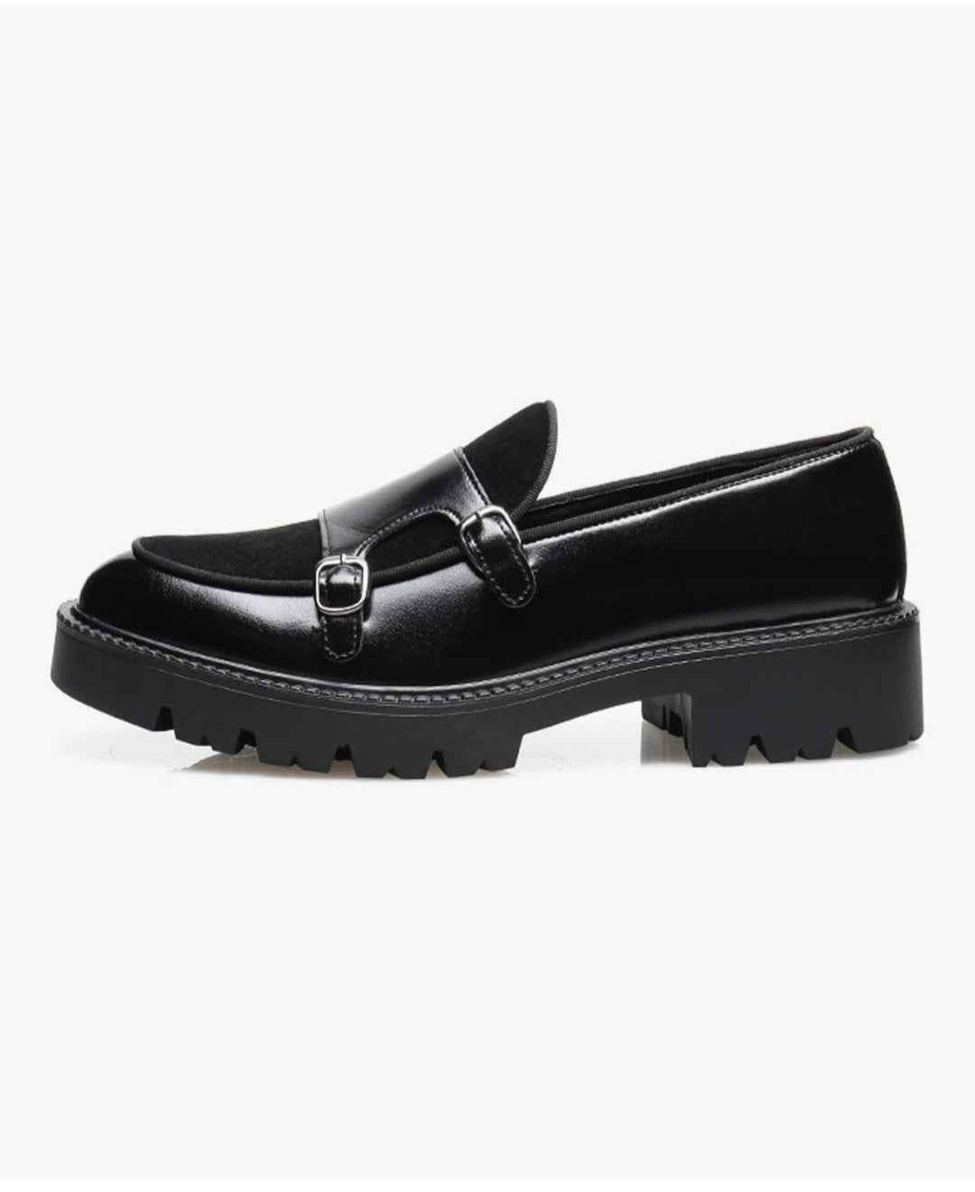 Bordeaux Monk Strap Loafers –