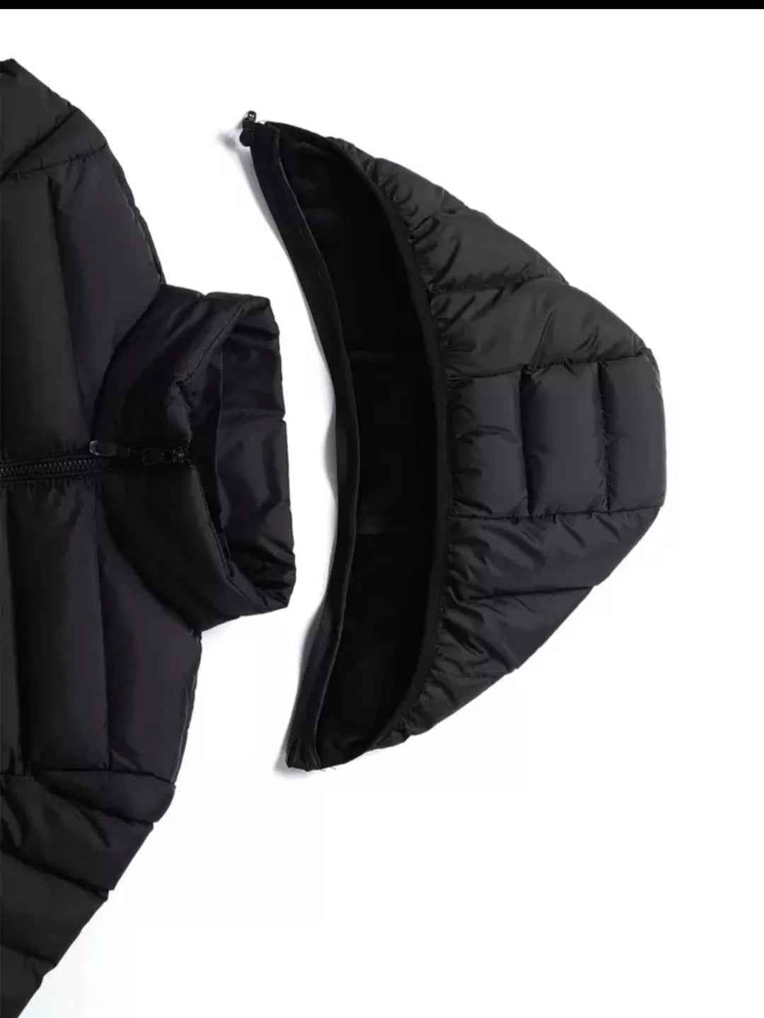 Men's Classic Hooded Longline Puffer Jacket