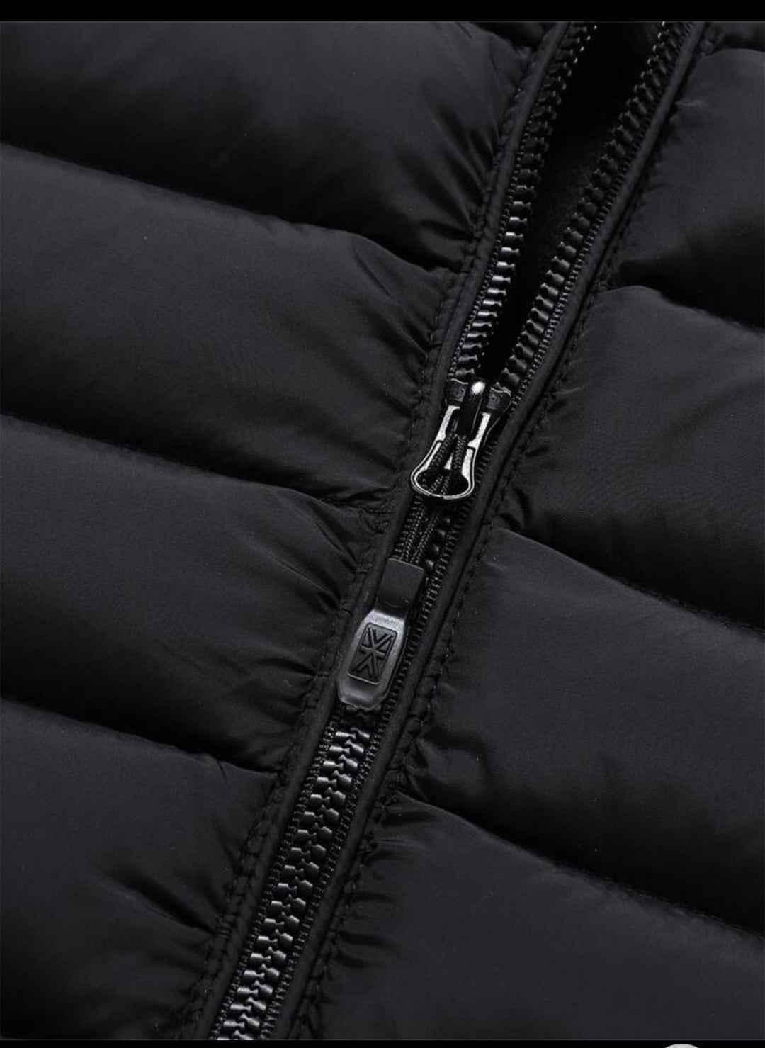 Men's Classic Hooded Longline Puffer Jacket