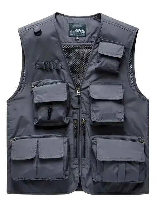 Versatile Multi Pocket Outdoor Utility Vest