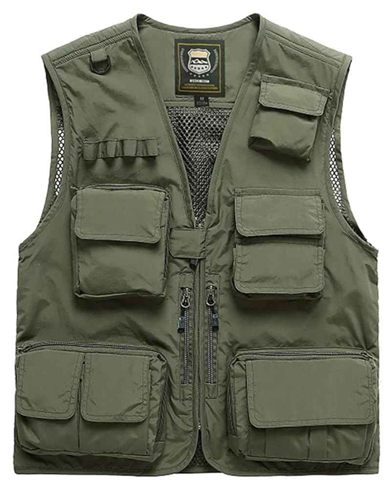 Versatile Multi Pocket Outdoor Utility Vest