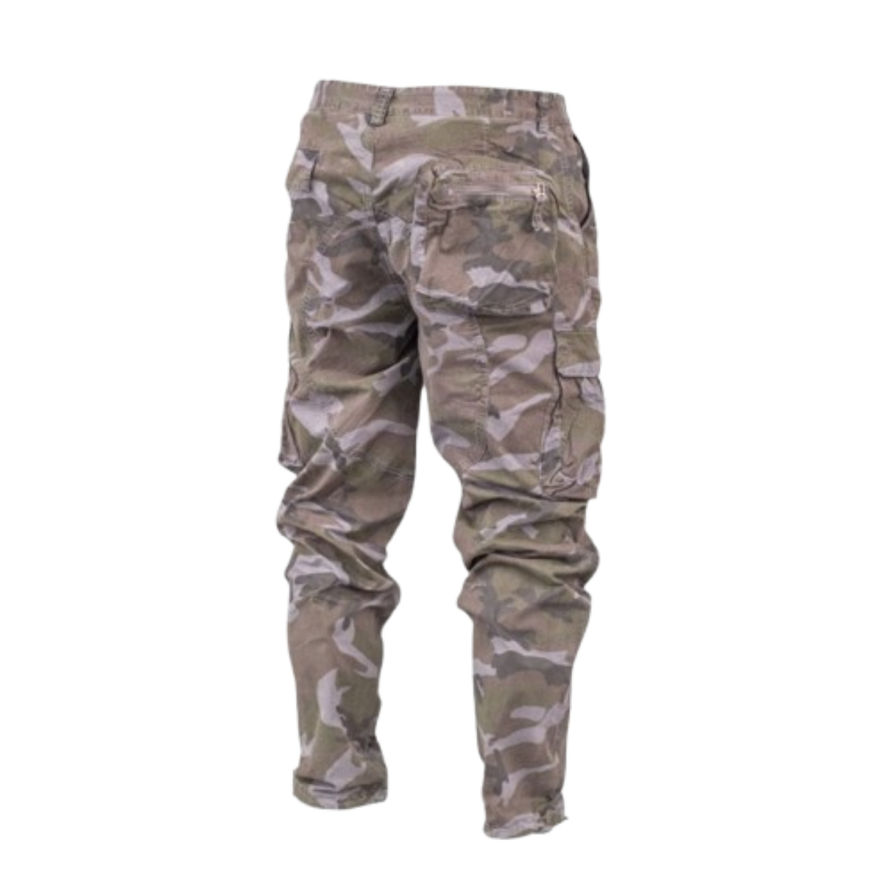 Rugged Camo Cargo Pants  for Men