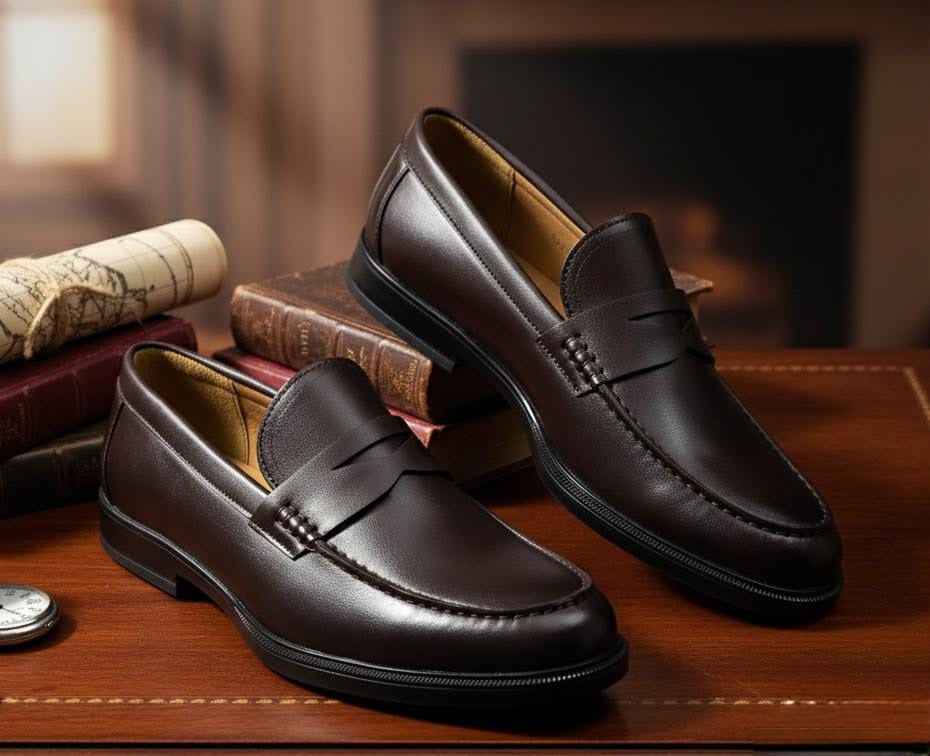 Classic Men's Leather Loafers