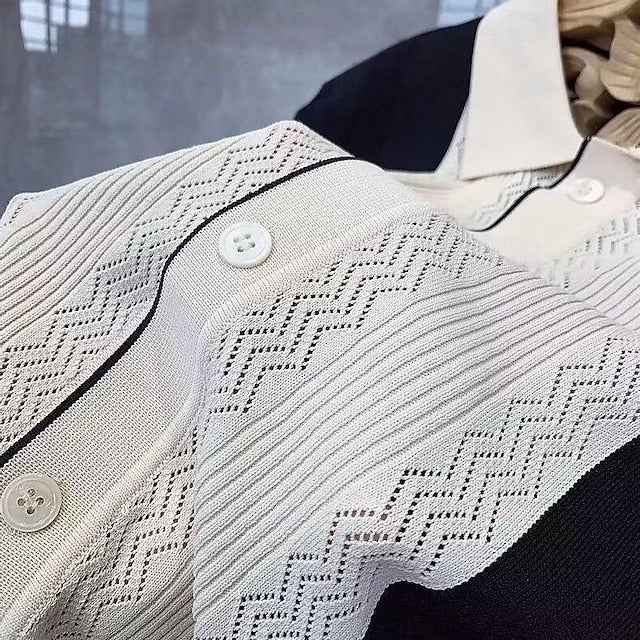 Contrast Panel Shirt