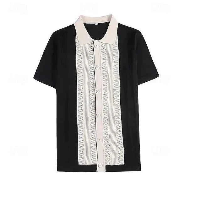 Contrast Panel Shirt