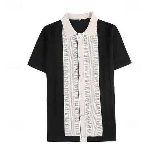 Contrast Panel Shirt