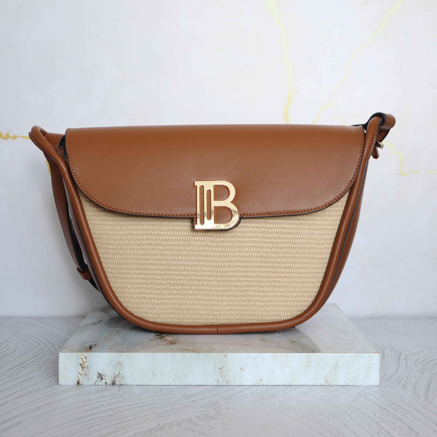 Flap Handbag – Women's Textured Tote