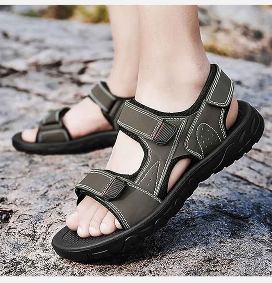 TrailGrip Outdoor Sandals – Men's Adjustable Hiking Sandals