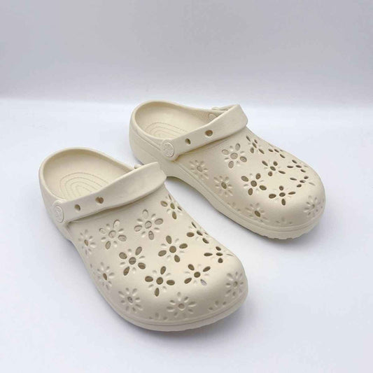 Floral Perforated Clogs – Light, Breezy & Ready to Go