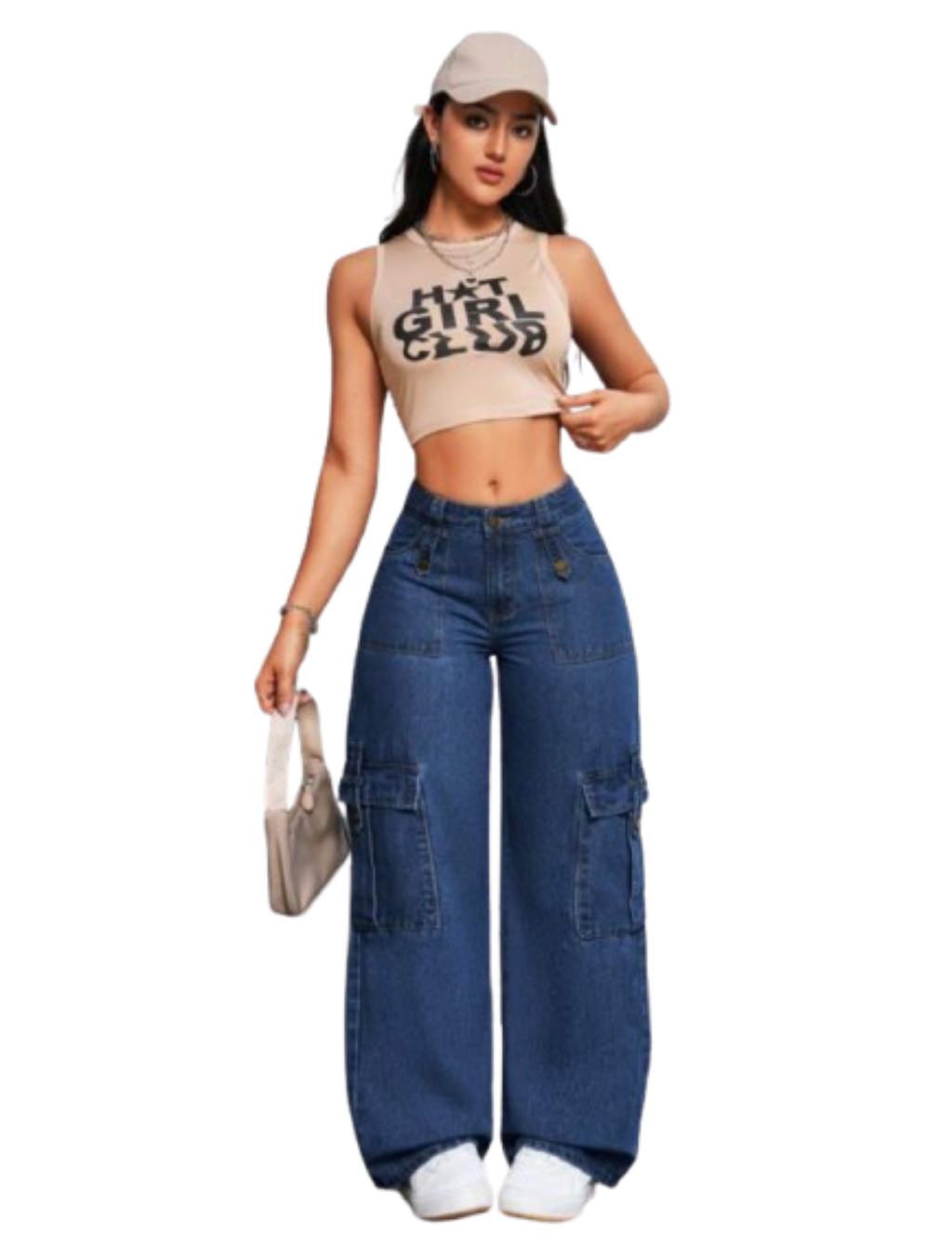 Urban Explorer Cargo Jeans - Litlavish Boutique