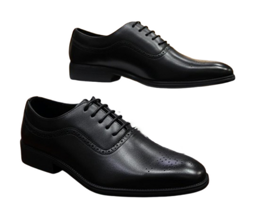 The Classic Brogue Oxford Men's Formal Shoes - Litlavish Boutique