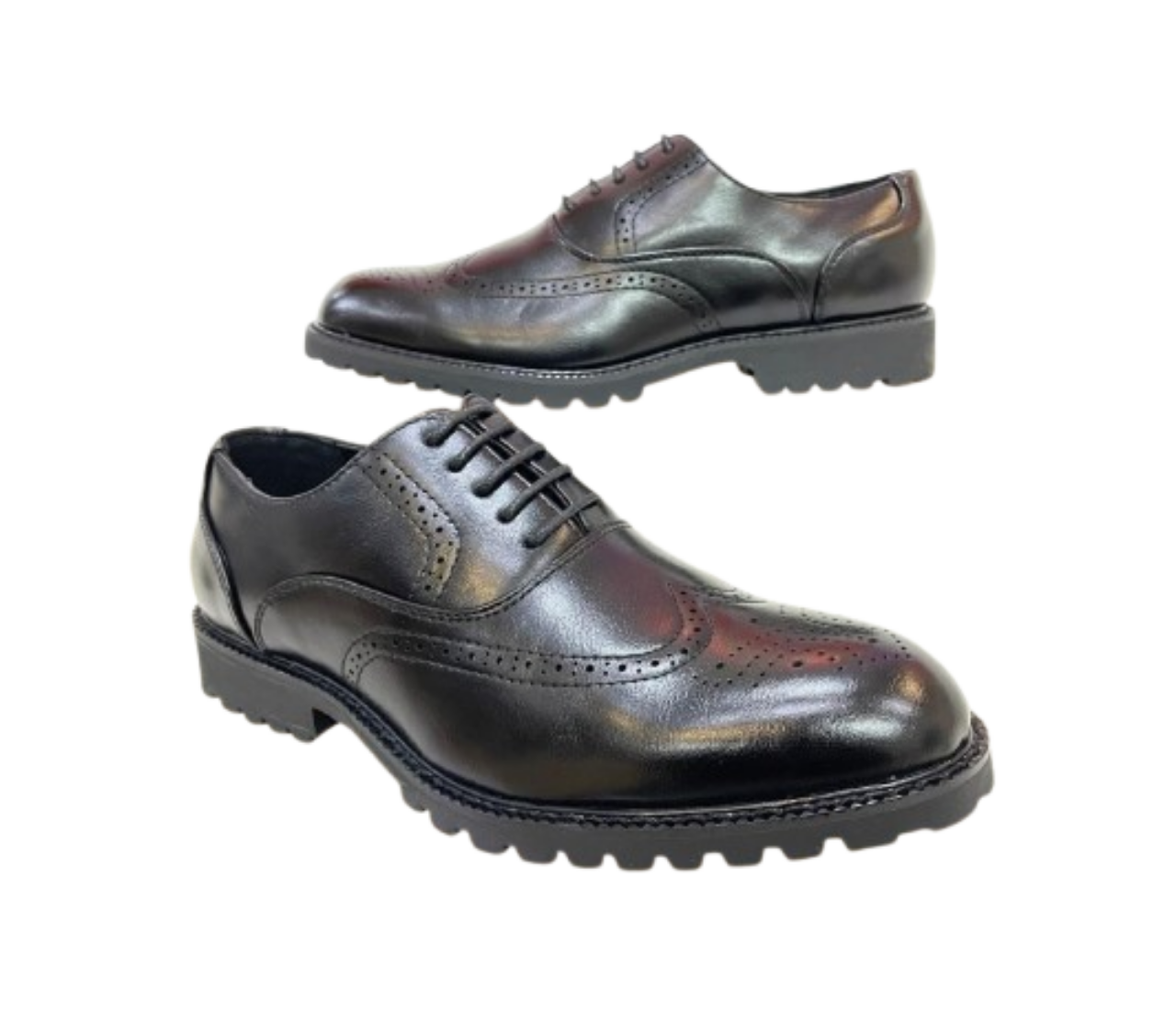 The Classic Wingtip Brogue: Men's Handcrafted Leather Dress Shoes