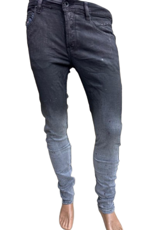 Eclipse Gradient Jeans – Charcoal Fade