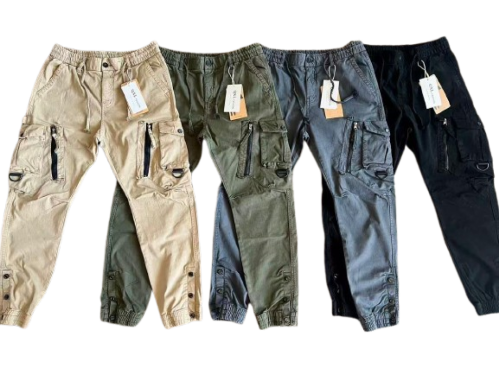 FlexTech Cargo Pants – Multi-Tone Utility Series