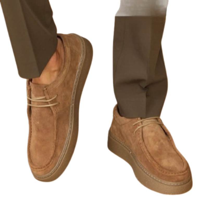 Men's Casual Crepe Sole Shoe - Litlavish Boutique
