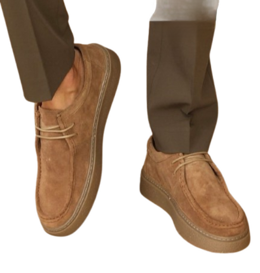 Men's Casual Crepe Sole Shoe - Litlavish Boutique