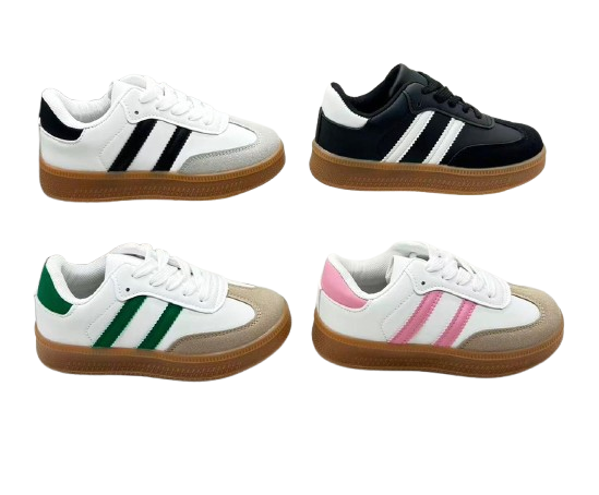 Stripe Step Retro Sneakers