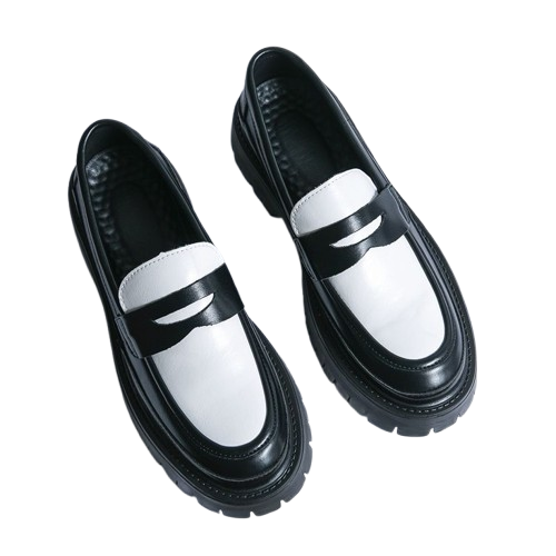 Monochrome Chunky Loafers
